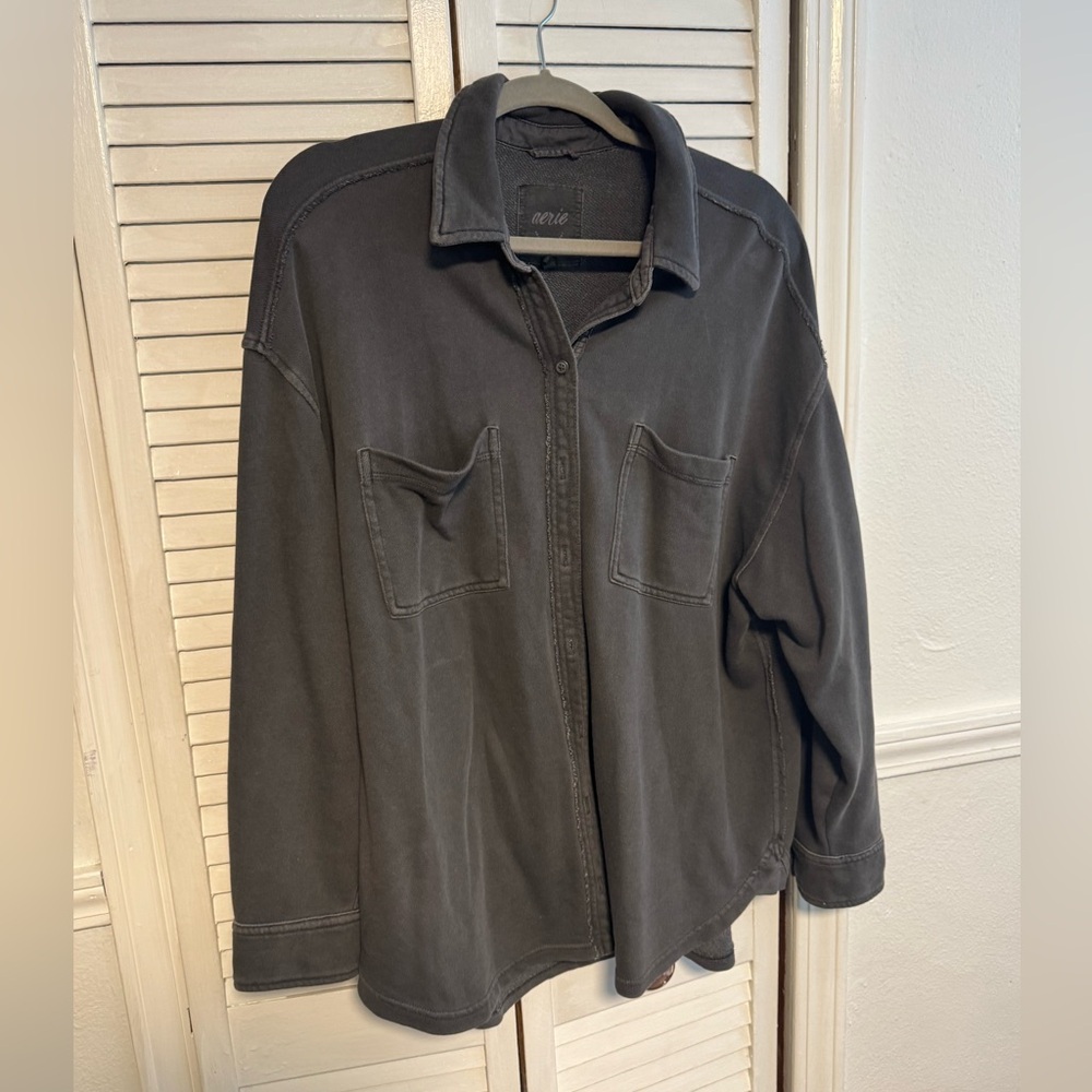 2 for $10/Aerie oversized soft shacket